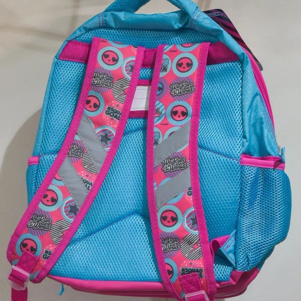 Kids unisex Backpack 16‎ inch  B.B's Run the World